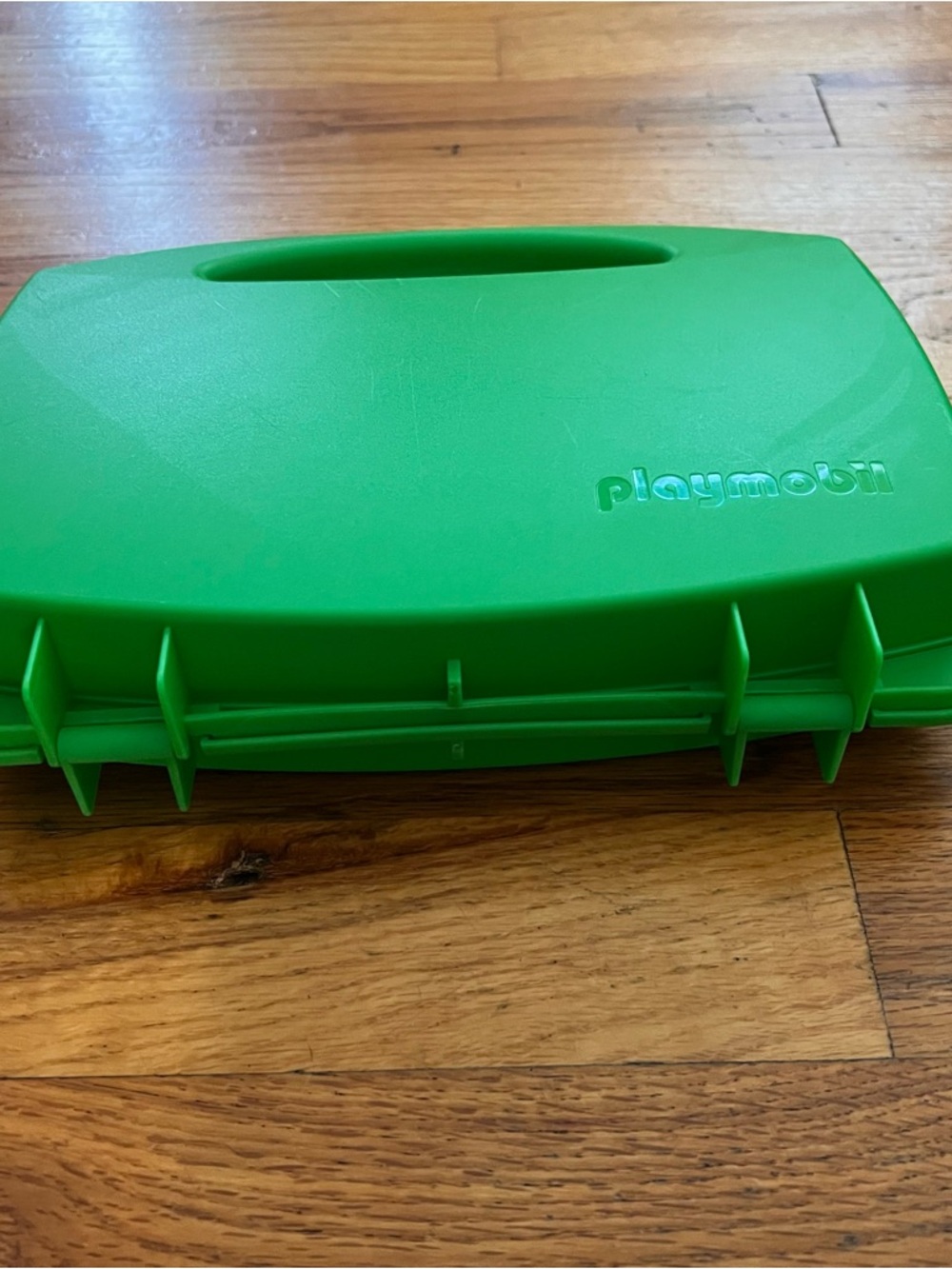 Playmobil Green Accessory Carrying Case Travel Organization - Picture 5 of 5